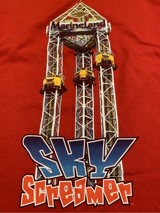 Other - Vintage MarineLand T-Shirt Size 2XL Niagara Falls Sky Screamer Amusement Park